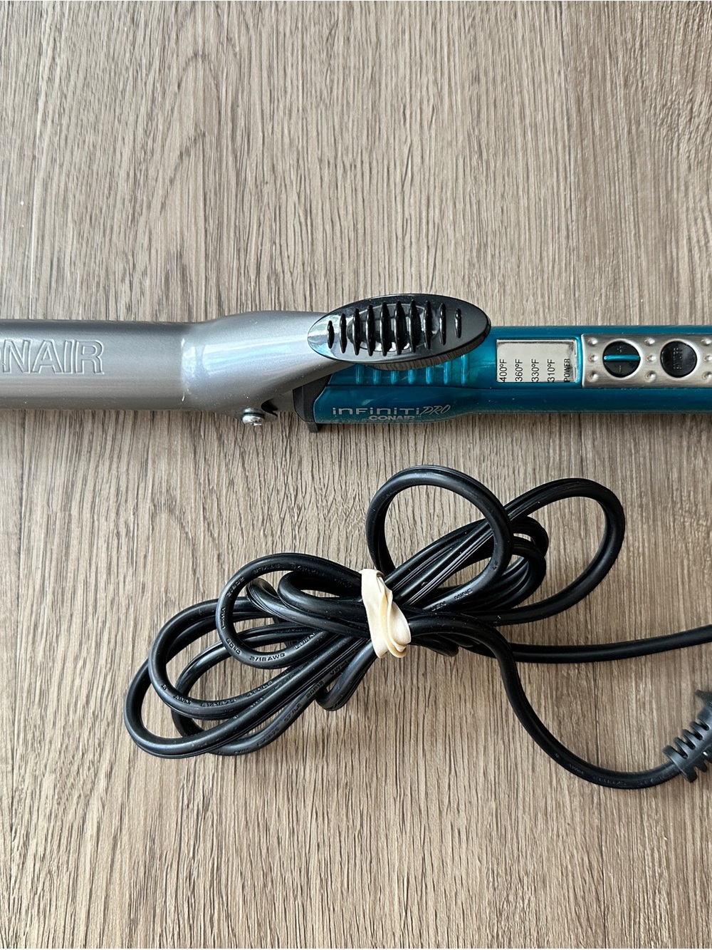 InfinitiPRO by Conair Tourmaline Ceramic Curling Iron, Nano 1 in Barrel